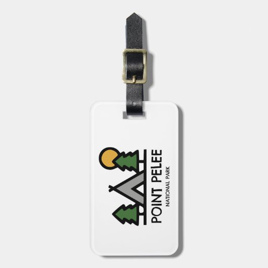 Point Pelee Nationalpark Ontario Kanada Gepäckanhänger (Vorderseite vertikal)