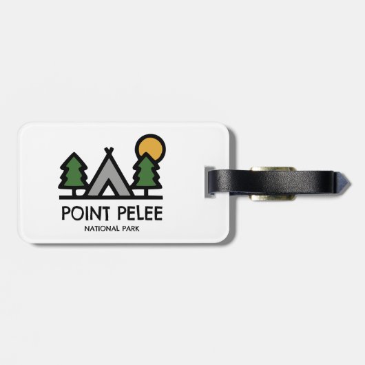 Point Pelee Nationalpark Ontario Kanada Gepäckanhänger (Rückseite horizontal)