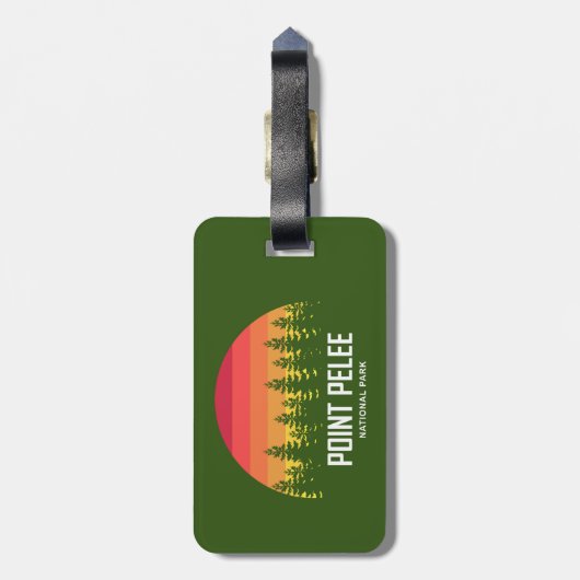 Point Pelee Nationalpark Ontario Kanada Gepäckanhänger (Rückseite vertikal)