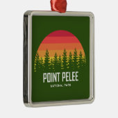 Point Pelee Nationalpark Ontario Kanada Ornament Aus Metall (Rechts)