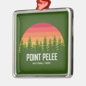 Point Pelee Nationalpark Ontario Kanada Ornament Aus Metall (Links)