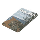 Point Pelee Nationalpark Reisen Vintag Magnet (Linke Seite)