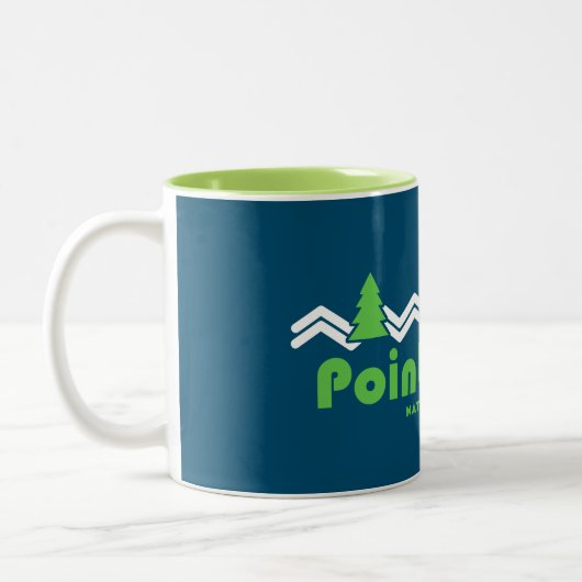 Point Pelee Nationalpark Retro Zweifarbige Tasse (Links)