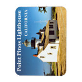 Point Pinos Lighthouse, California Foto Magnet (Vertikal)