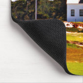 Point Pinos Lighthouse, California Mousepad (Ecke)