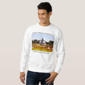 Point Piños Lighthouse, Pacific Grove California Sweatshirt (Vorne ganz)