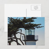 Point Pinos Lighthouse Postkarte (Vorne/Hinten)
