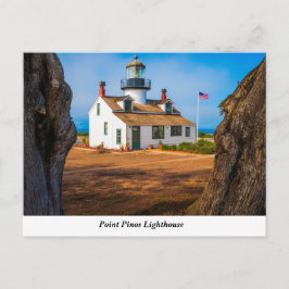 Point Pinos Lighthouse Postkarte