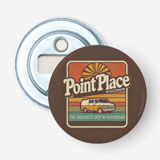 Point Place Wisconsin Flaschenöffner (Vorderseite)