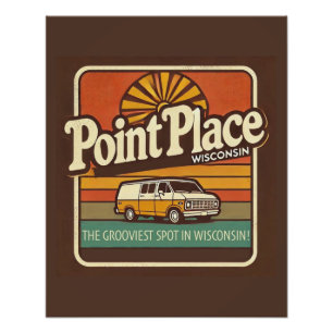 Point Place Wisconsin Fotodruck