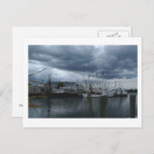 Point Pleasant Beach Fishing Boote Postkarte (Vorne/Hinten)