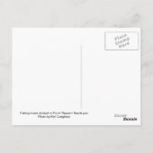 Point Pleasant Beach Fishing Boote Postkarte (Rückseite)