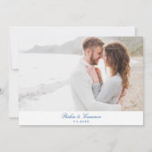 Point Pleasant New Jersey Karte Elegantes Skript (Rückseite)