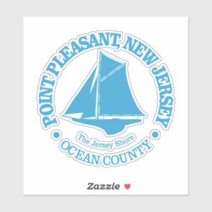 Point Pleasant NJ (sloop) Aufkleber