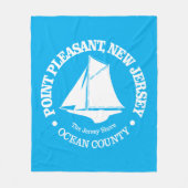 Point Pleasant NJ (sloop) Fleecedecke (Vorderseite)