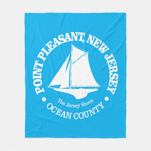 Point Pleasant NJ (sloop) Fleecedecke (Vorderseite)