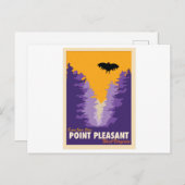 Point Pleasant Tourismus Postcard Classic Postkarte (Vorne/Hinten)