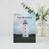 Point Prim Leuchtturm PEI Kanada Postkarte (Stehend Vorderseite)