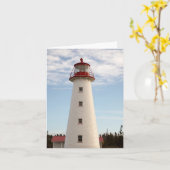 Point Prim Lighthouse Karte (Gelbe Blume)