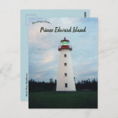 Point Prim Lighthouse PEI Canada Postkarte (Vorne/Hinten)