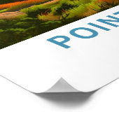 Point Reyes California Travel Print Poster (Ecke)