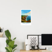 Point Reyes California Travel Print Poster (Heimbüro)