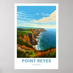 Point Reyes California Travel Print Poster
