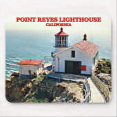 Point Reyes Light, California Mousepad (Vorne)
