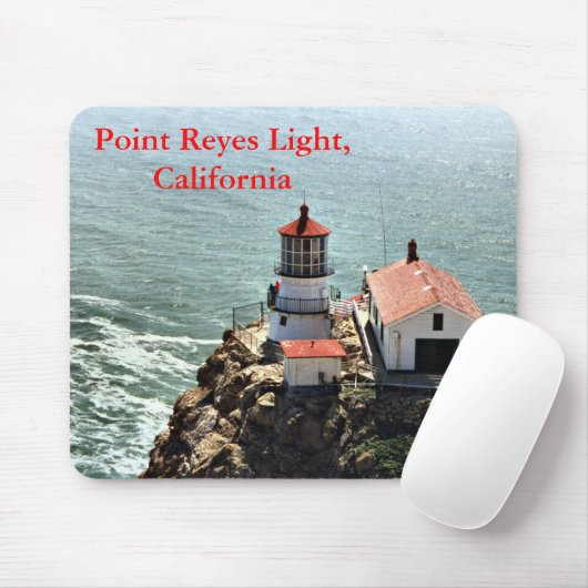 Point Reyes Light, California Mousepad (Mit Mouse)