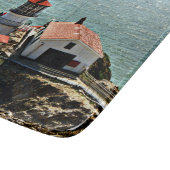 Point Reyes Lighthouse, California Cutting Board Schneidebrett (Ecke)
