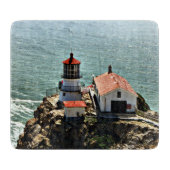 Point Reyes Lighthouse, California Cutting Board Schneidebrett (Vorderseite)