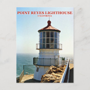 Point Reyes Lighthouse, California Postcard Postkarte