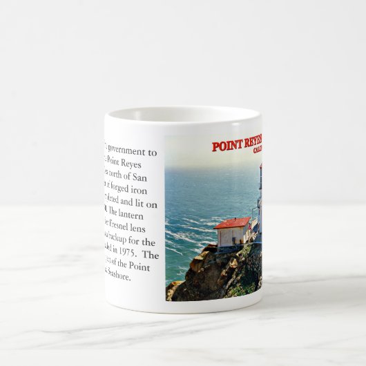 Point Reyes Lighthouse, California Tasse (Mittel)
