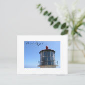 Point Reyes Lighthouse Postkarte (Stehend Vorderseite)