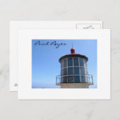 Point Reyes Lighthouse Postkarte (Vorne/Hinten)