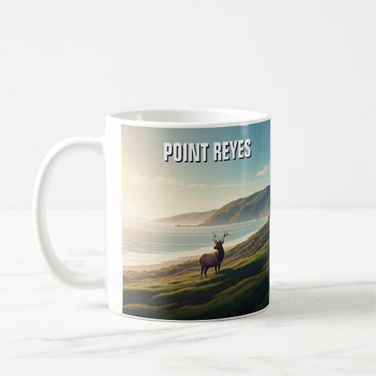 Point Reyes National Seashore Elch Kaffeetasse (Links)