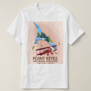 Point Reyes National Seashore Reiseplakat. T-Shirt