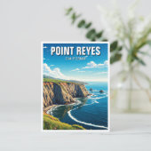 Point Reyes National Seashore Travel Postkarte (Stehend Vorderseite)