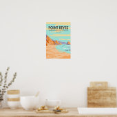 Point Reyes National Seashore Vintag Poster (Küche)
