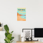 Point Reyes National Seashore Vintag Poster (Heimbüro)