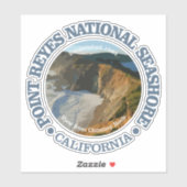 Point Reyes NS Aufkleber (Blatt)