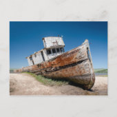 Point Reyes Shipwreck Postkarte (Vorderseite)
