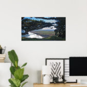 Point Reyes unter Trees Poster (Heimbüro)