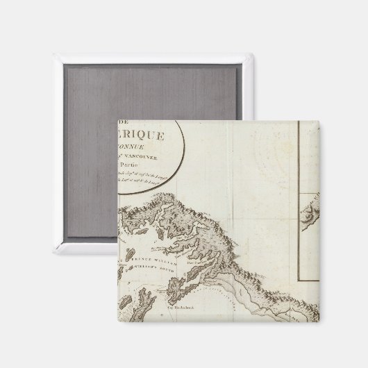 Point Riou bis Point Possession Alaska Magnet (Vorderseite/Rückseite)