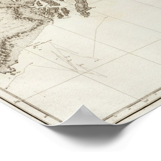 Point Riou bis Point Possession Alaska Poster (Ecke)