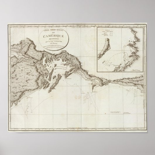 Point Riou bis Point Possession Alaska Poster (Vorne)