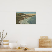 Point Sur, Carmel San Simeon Section, Hwy 1 View Poster (Küche)