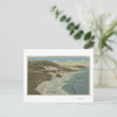Point Sur, Carmel San Simeon Section, Hwy 1 View Postkarte (Stehend Vorderseite)