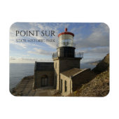 Point Sur Lighthouse Point Sur Staat Historischer  Magnet (Horizontal)