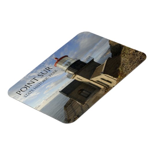 Point Sur Lighthouse Point Sur Staat Historischer  Magnet (Linke Seite)